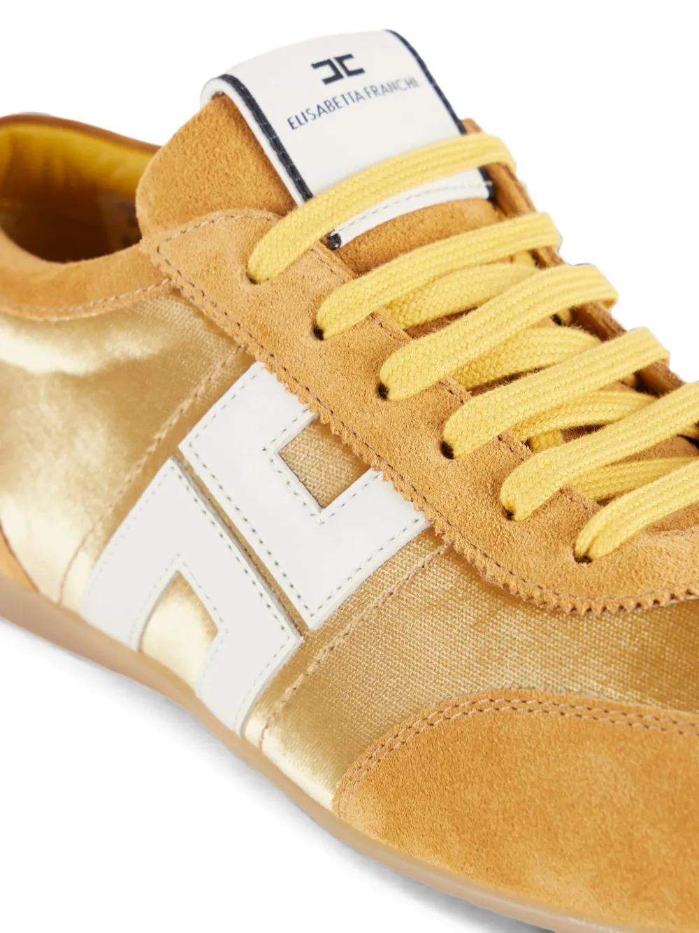 Elisabetta Franchi Nappa sneakers Goud