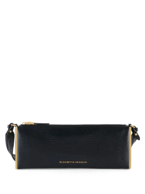 Elisabetta Franchi sac porté épaule à imprimé lézard