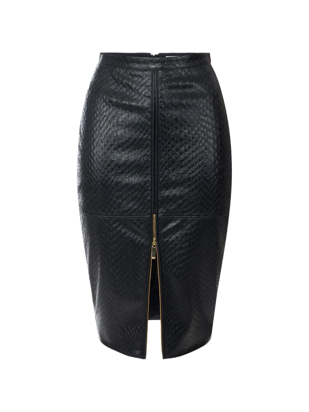 Elisabetta Franchi skirt with fish scale pattern