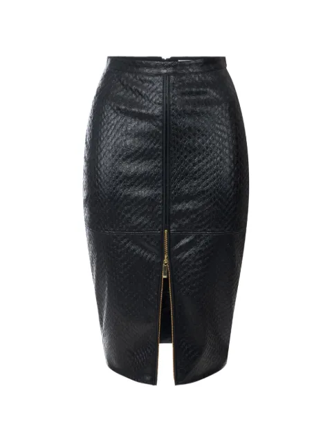 Elisabetta Franchi skirt with fish scale pattern