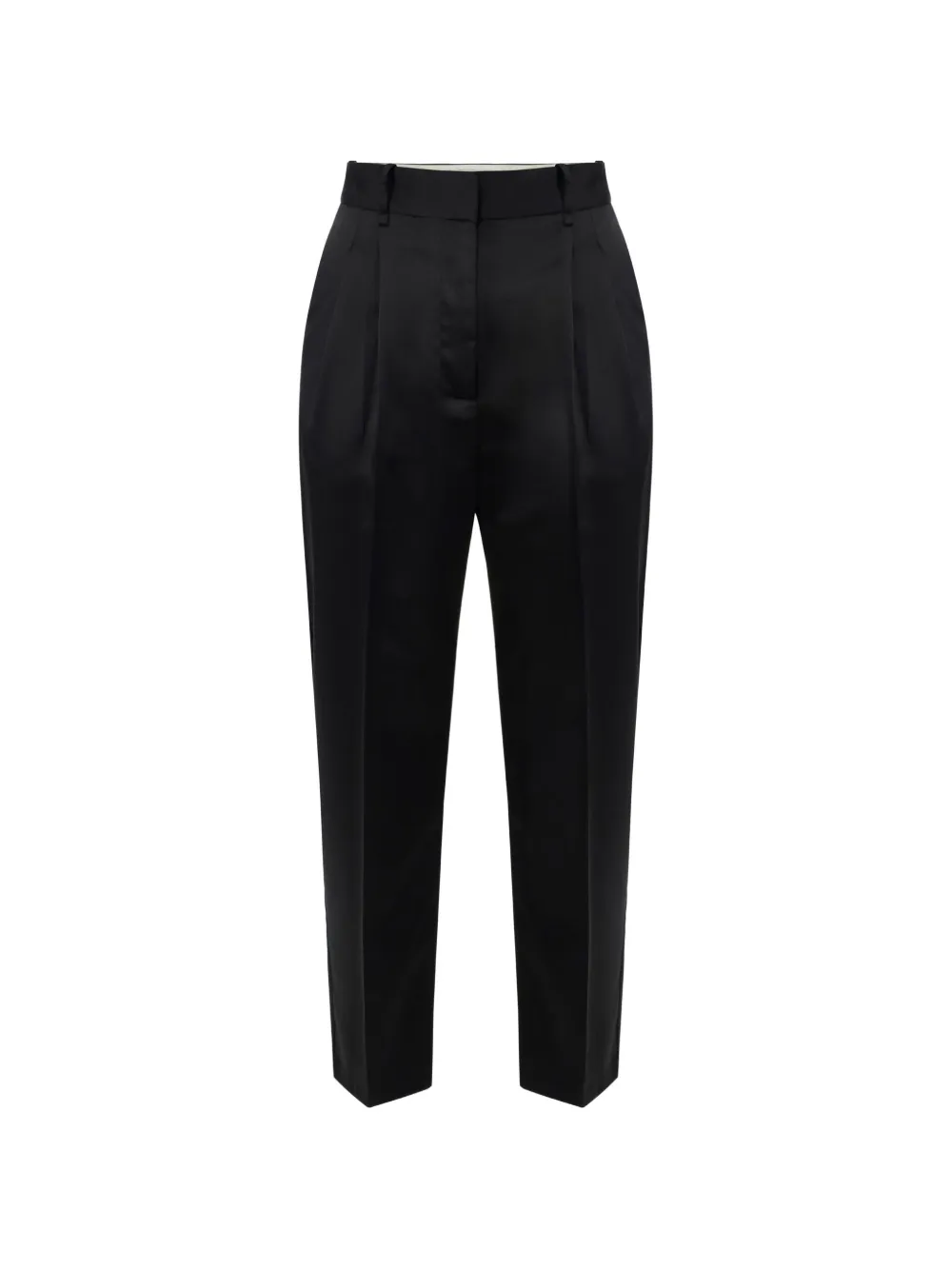 Elisabetta Franchi stretch satin trousers - Schwarz