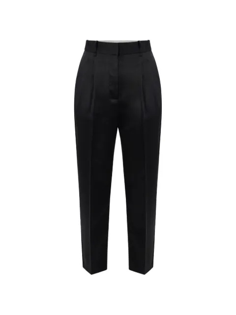 Elisabetta Franchi pantalones de satén stretch
