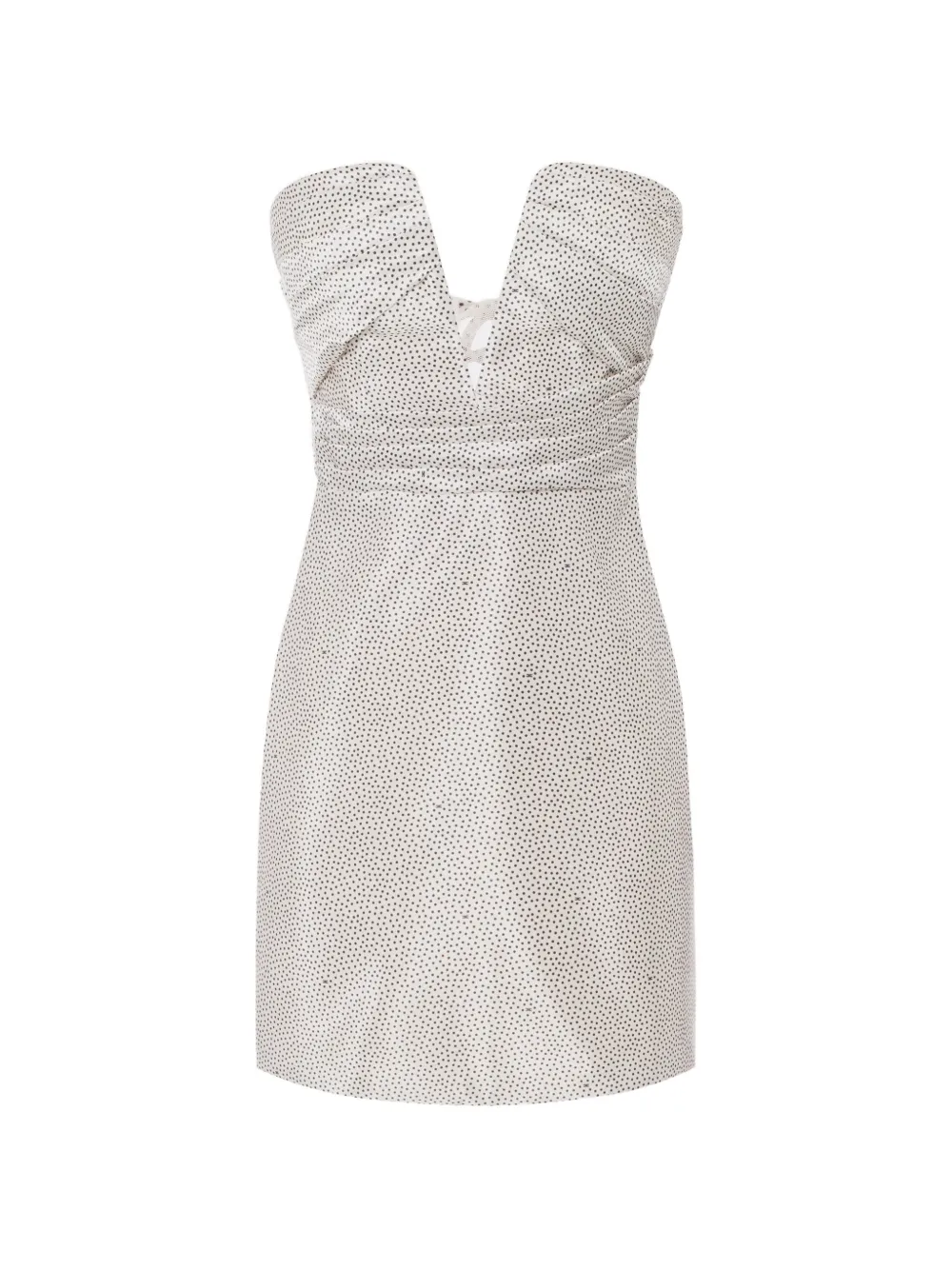 Elisabetta Franchi gazar mini dress with micro-polka dots