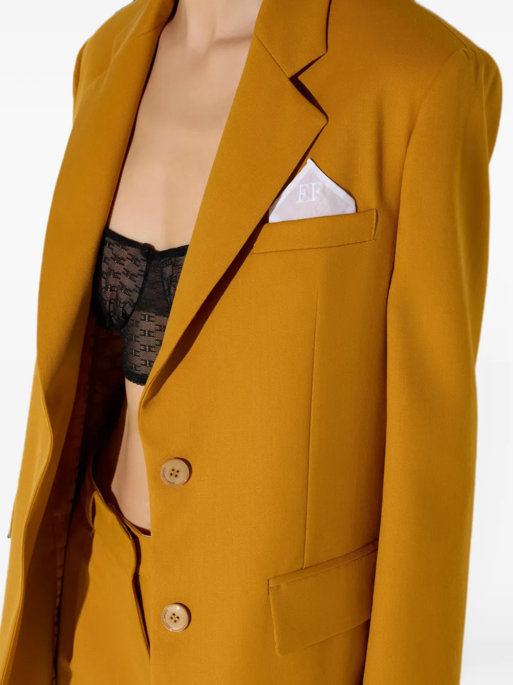 Elisabetta Franchi Gabardine jack Geel