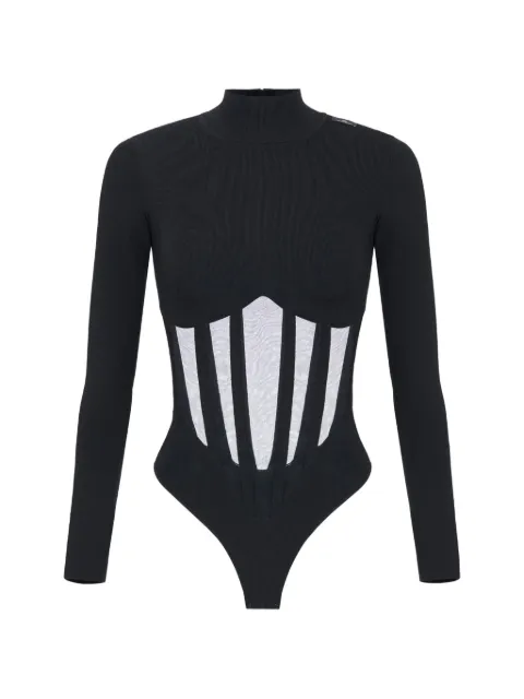 Elisabetta Franchi knit bustier bodysuit