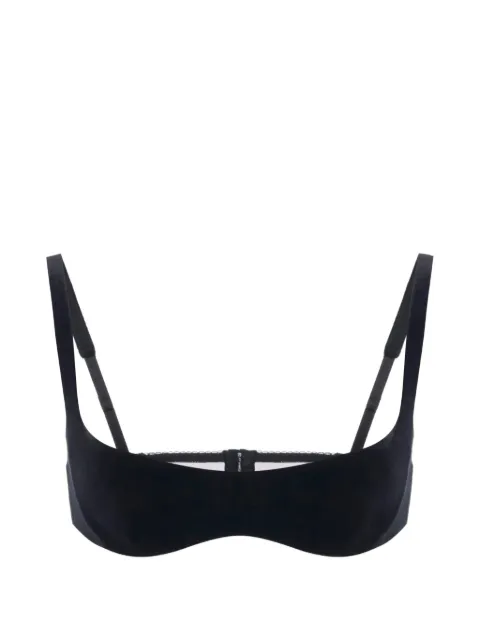 Elisabetta Franchi bra in flowing-velvet fabric
