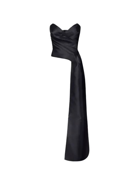 Elisabetta Franchi gazar top with tail-like panel