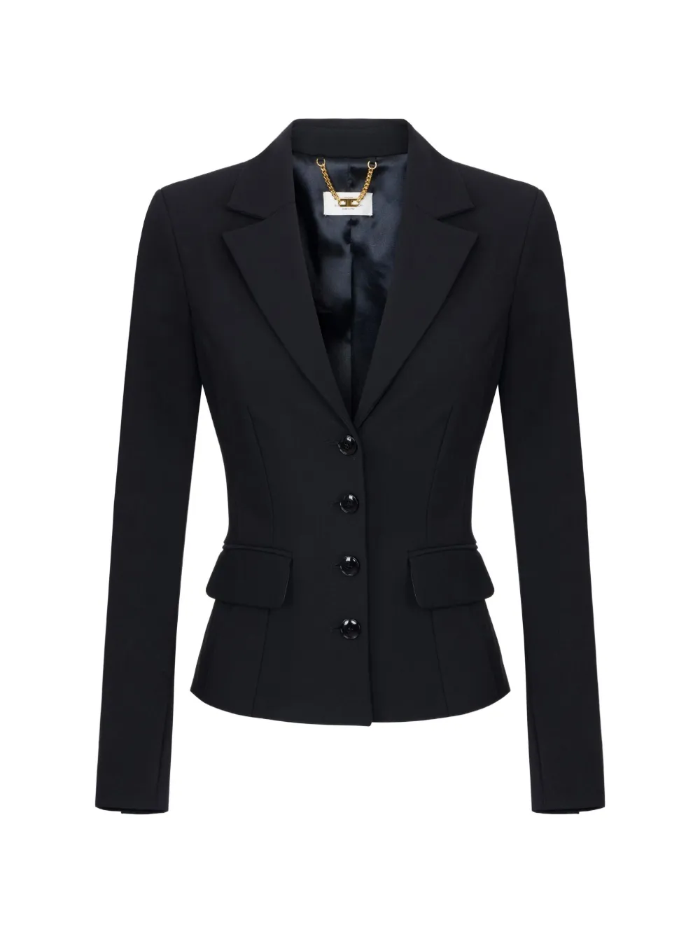 Elisabetta Franchi technical-fabric jacket