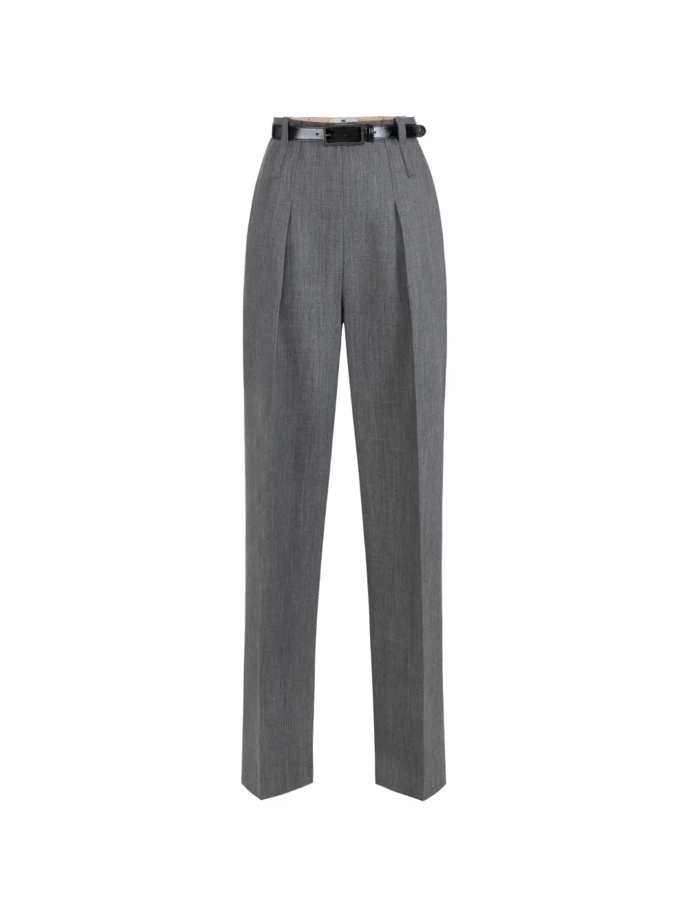 Elisabetta Franchi belted pleated trousers