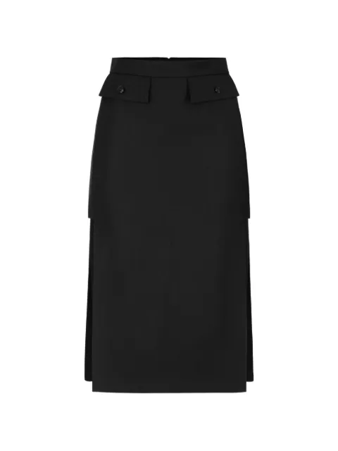 Elisabetta Franchi cool wool skirt