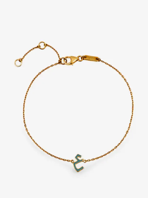 Bil Arabi Oula letter-pendant bracelet