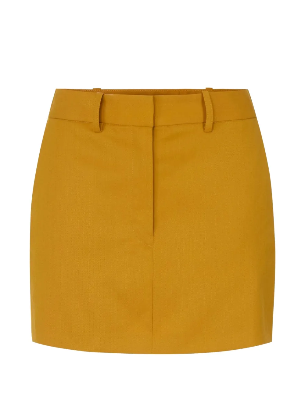 Elisabetta Franchi Gonna in gabardine - Giallo