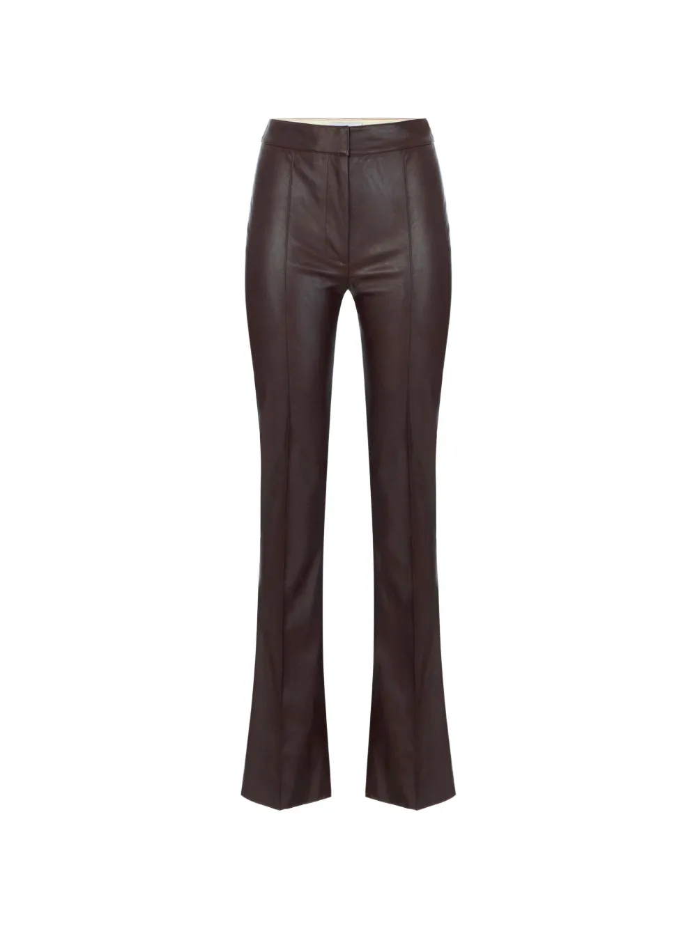 Elisabetta Franchi Hose mit Rippung - Braun