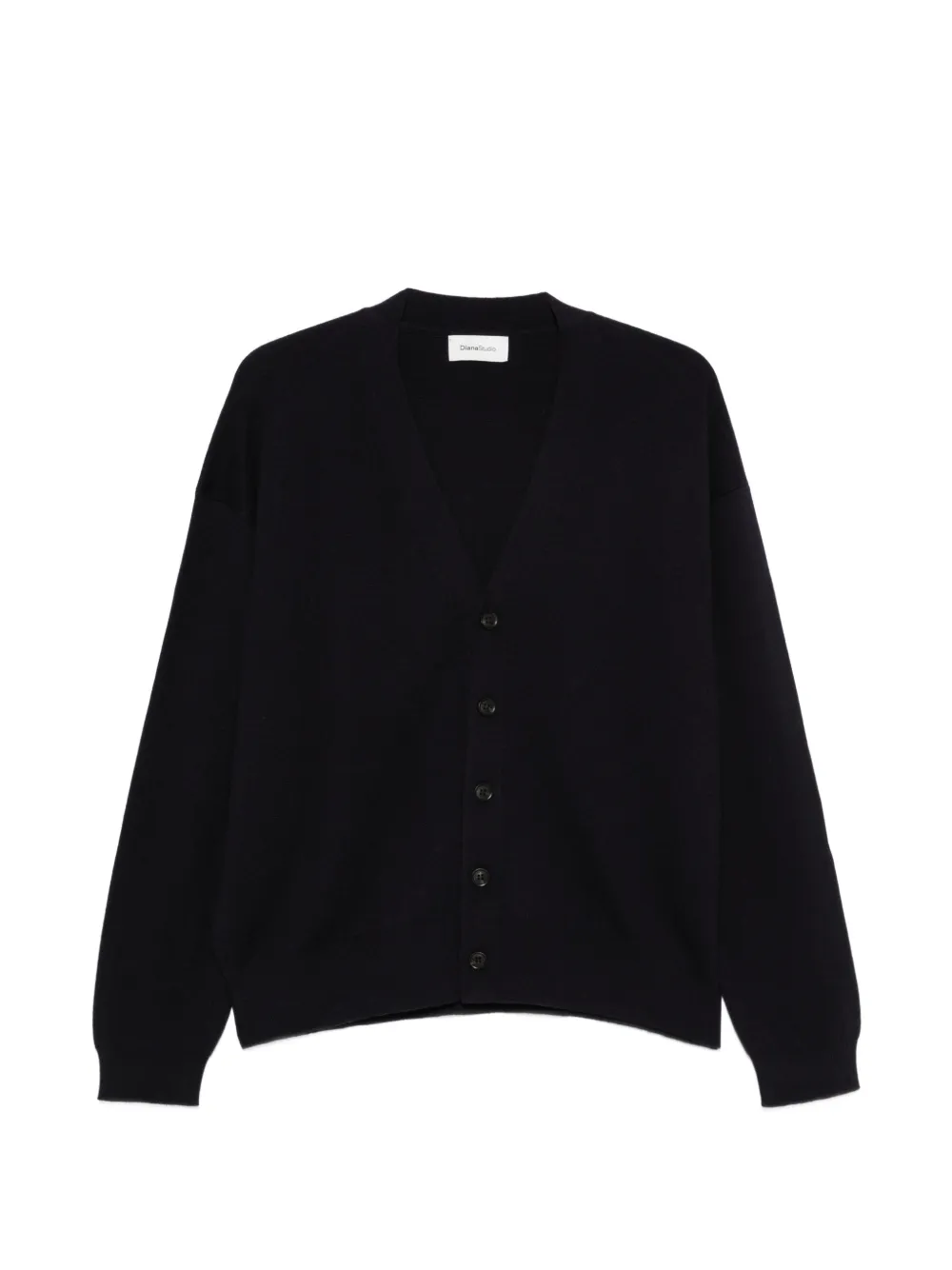 Diana Studio V-neck button-up cardigan - Blu