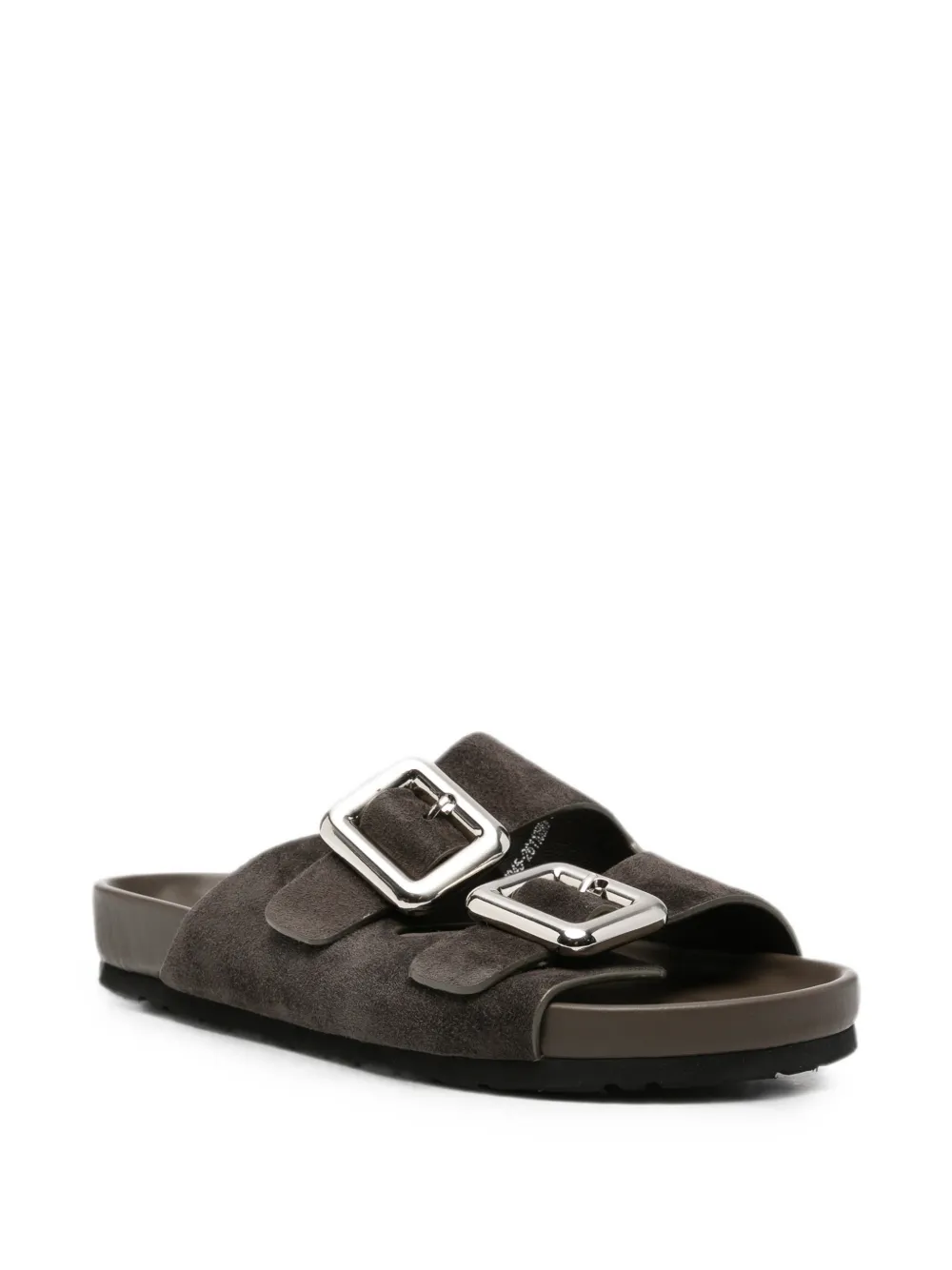 SERGIO MORETTI FIRENZE buckle-fastening sandals Bruin