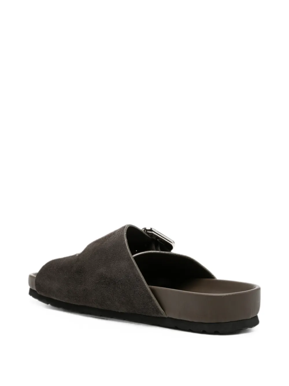 SERGIO MORETTI FIRENZE buckle-fastening sandals Bruin