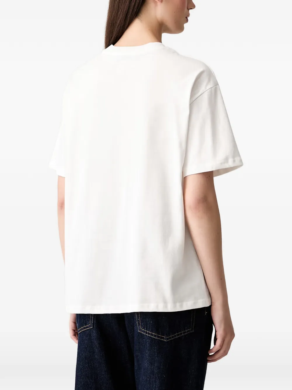 Never Fully Dressed Fruit-print T-shirt In White