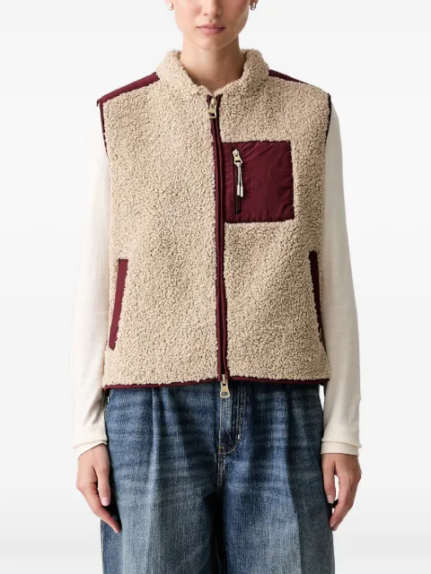 Mos Mosh MMRowe Eli fleece-texture gilet