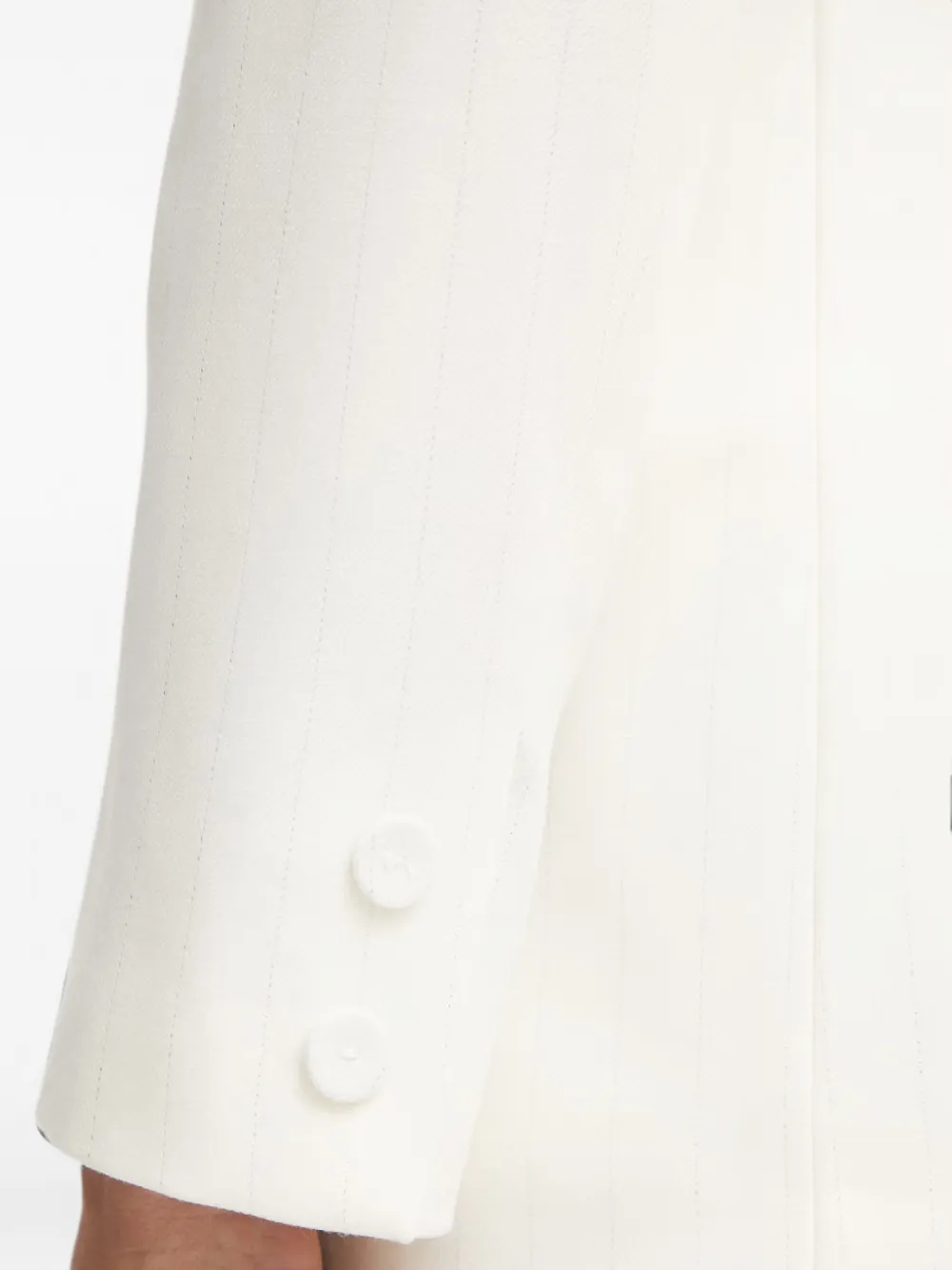 Morgan VCURL.F blazer met enkele rij knopen en gekerfde revers Beige