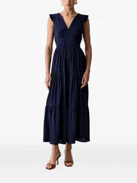 Morgan ruffled maxi dress
