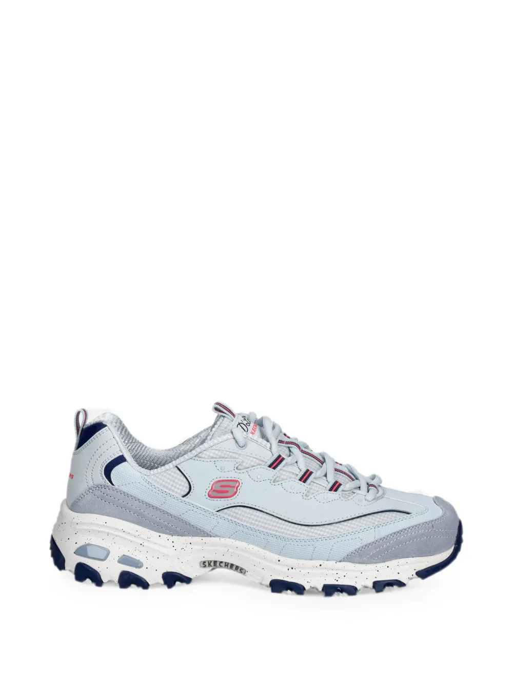 Skechers D'Lites chunky-sole sneakers Blauw