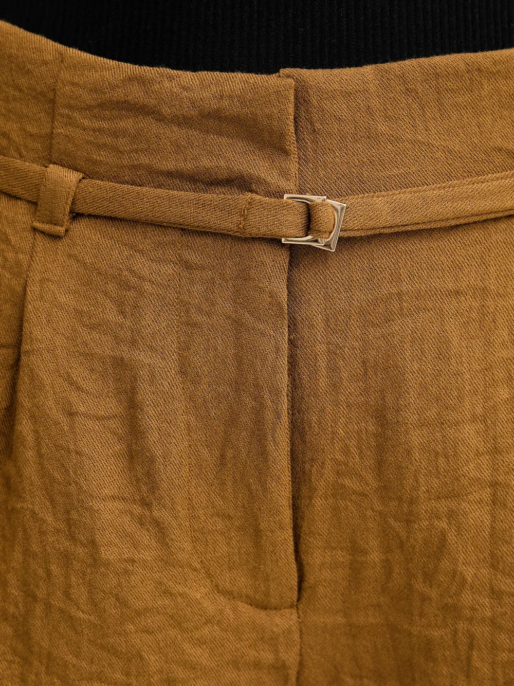 Morgan Shorts met ceintuur Bruin