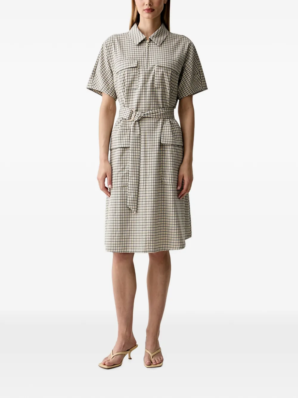 Mos Mosh Gweni Midi Dress In Neutral