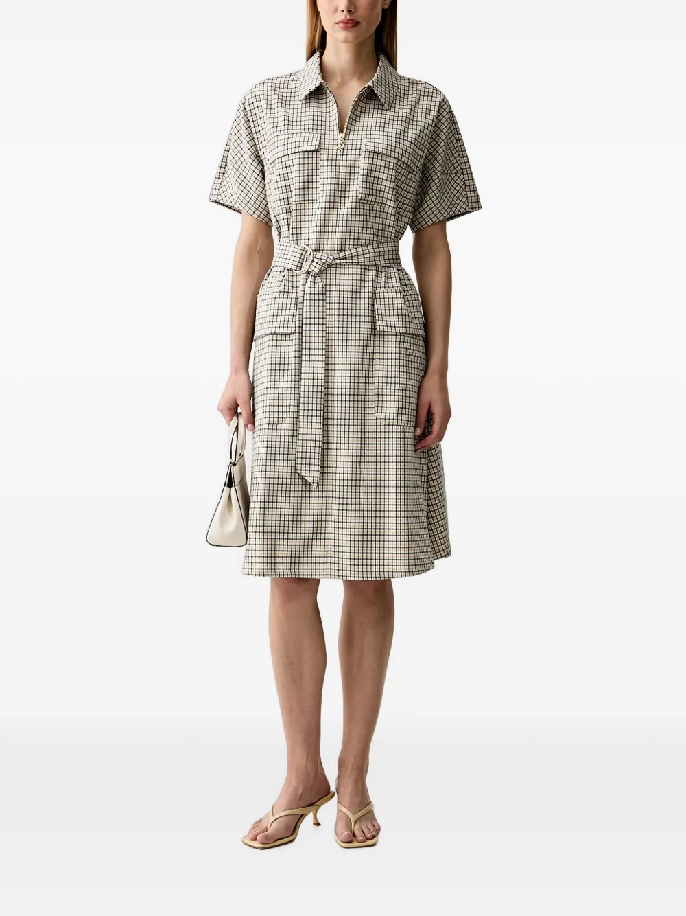 Mos Mosh Gweni midi-jurk Beige
