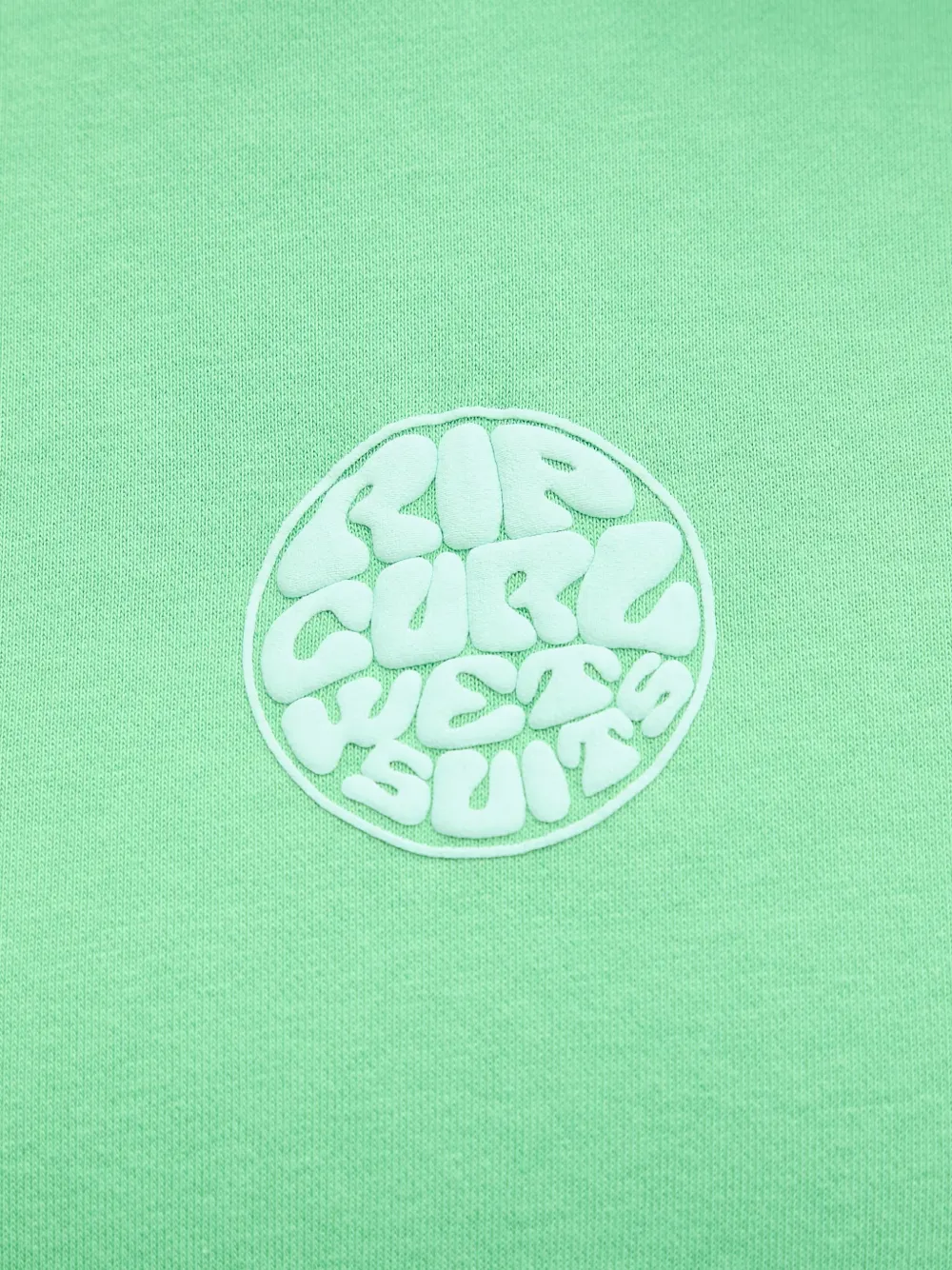 Rip Curl Hoodie met logopatch Groen