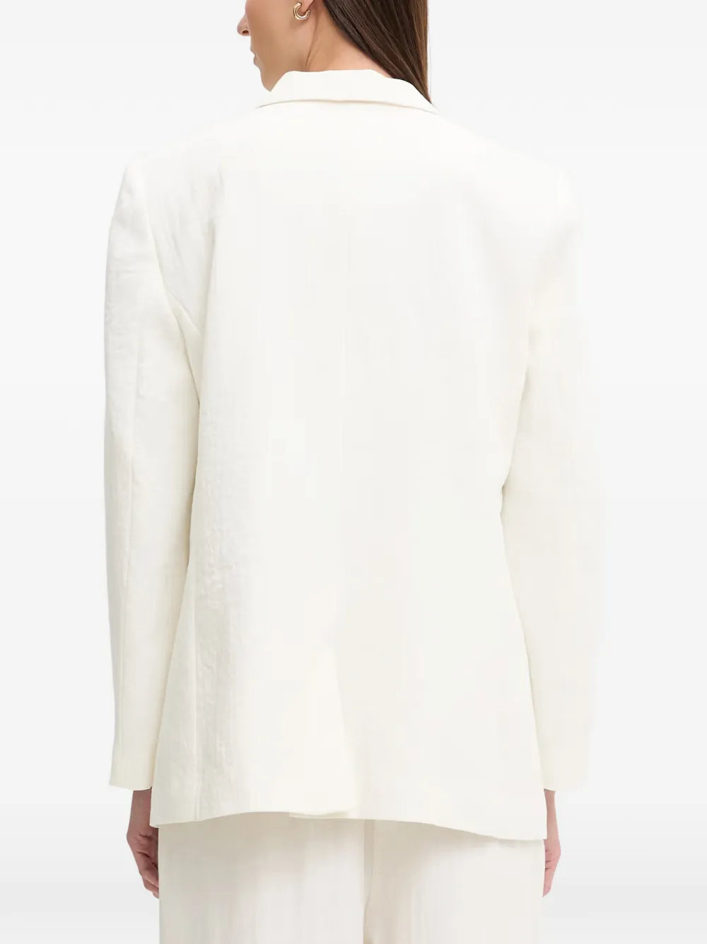 MUNTHE Blazer met sjaalkraag Beige