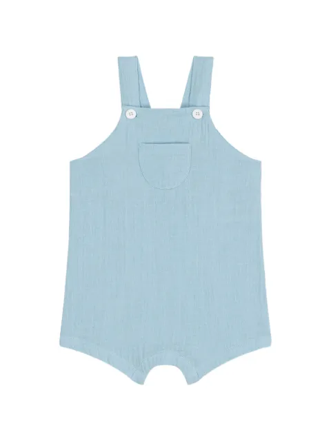 Petit Bateau patch-pocket button-fastening dungarees