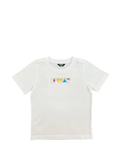 K-Way logo-print short-sleeve T-shirt