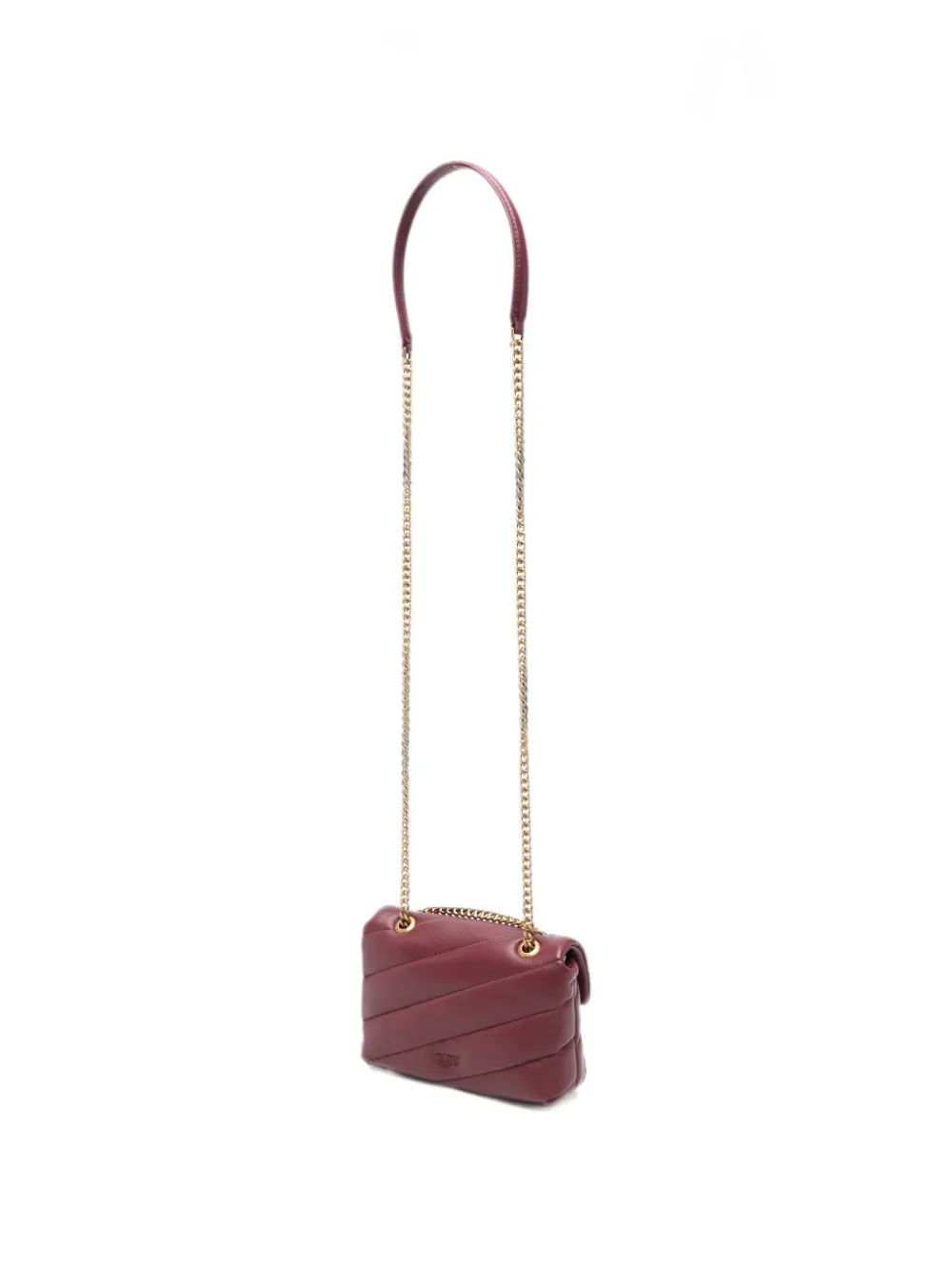 PINKO Kleine Love Puff Baby schoudertas Rood