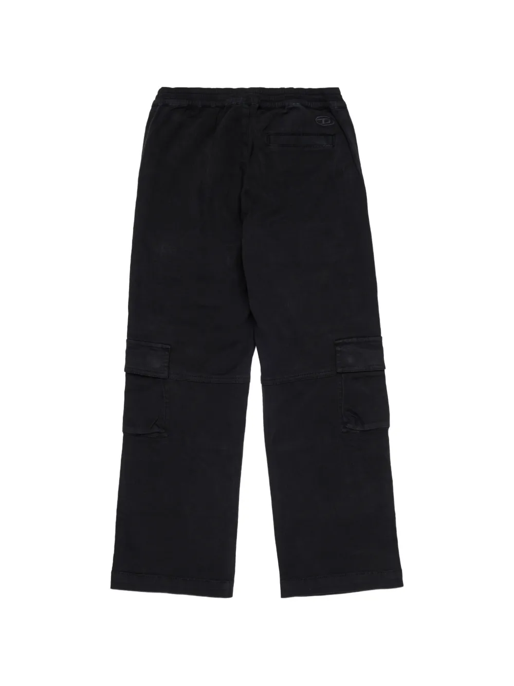Diesel Kids Cargo shorts met meerdere zakken Zwart