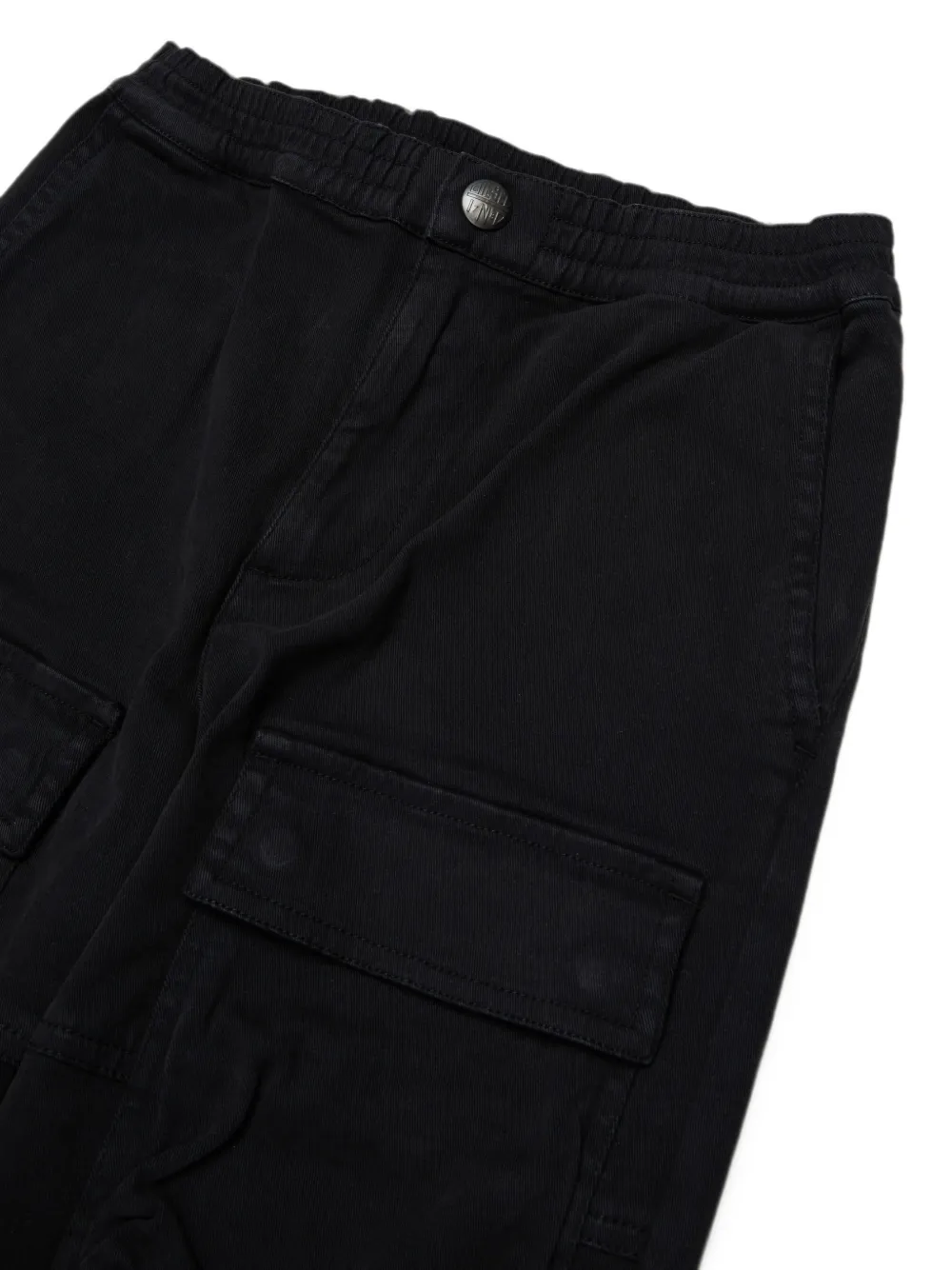 Diesel Kids Cargo shorts met meerdere zakken Zwart