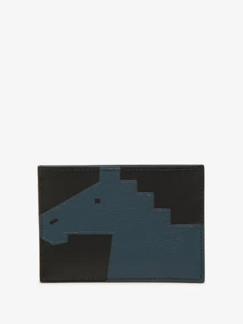 Hermès Pre-Owned 2024 Evercolor and Tadelakt Cheval Picto card holder