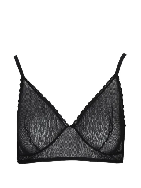 Laura Urbinati brasier con ribete festoneado