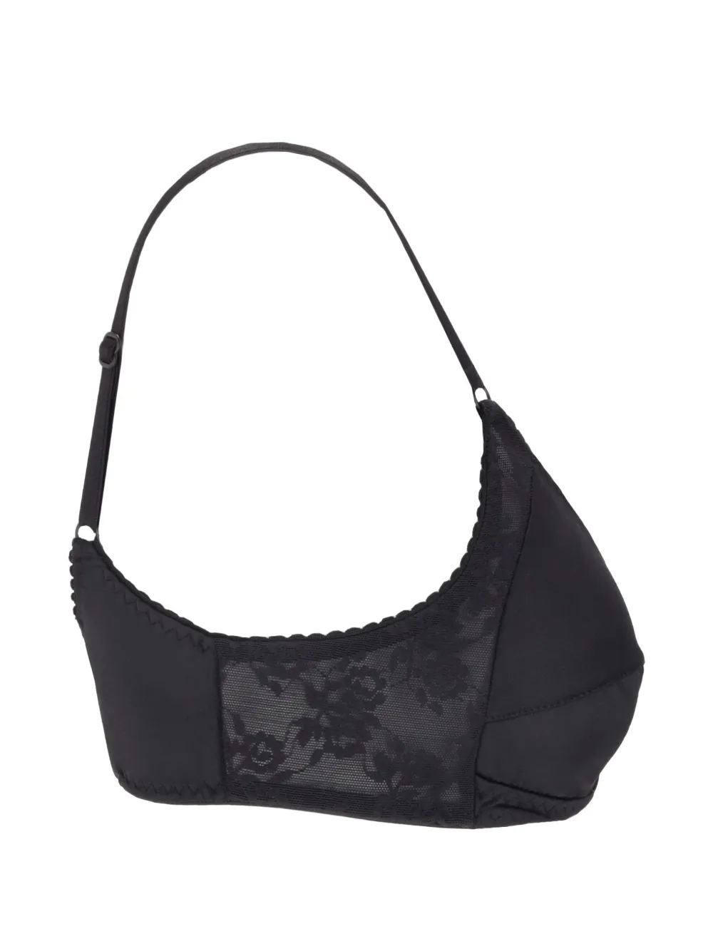 Laura Urbinati Slip met kant Zwart