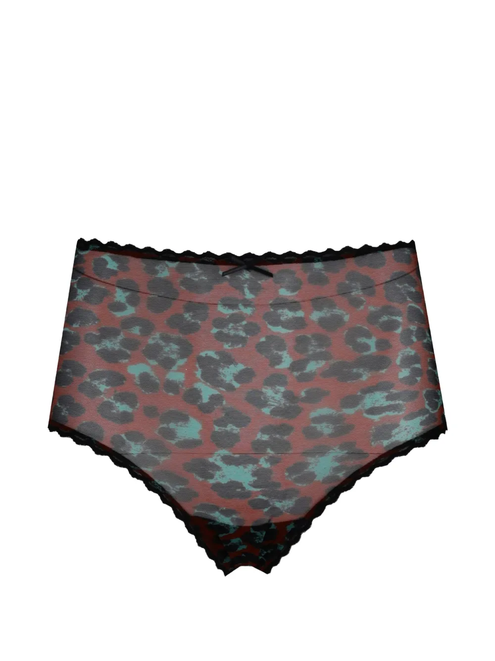 Laura Urbinati Slip con stampa - Marrone