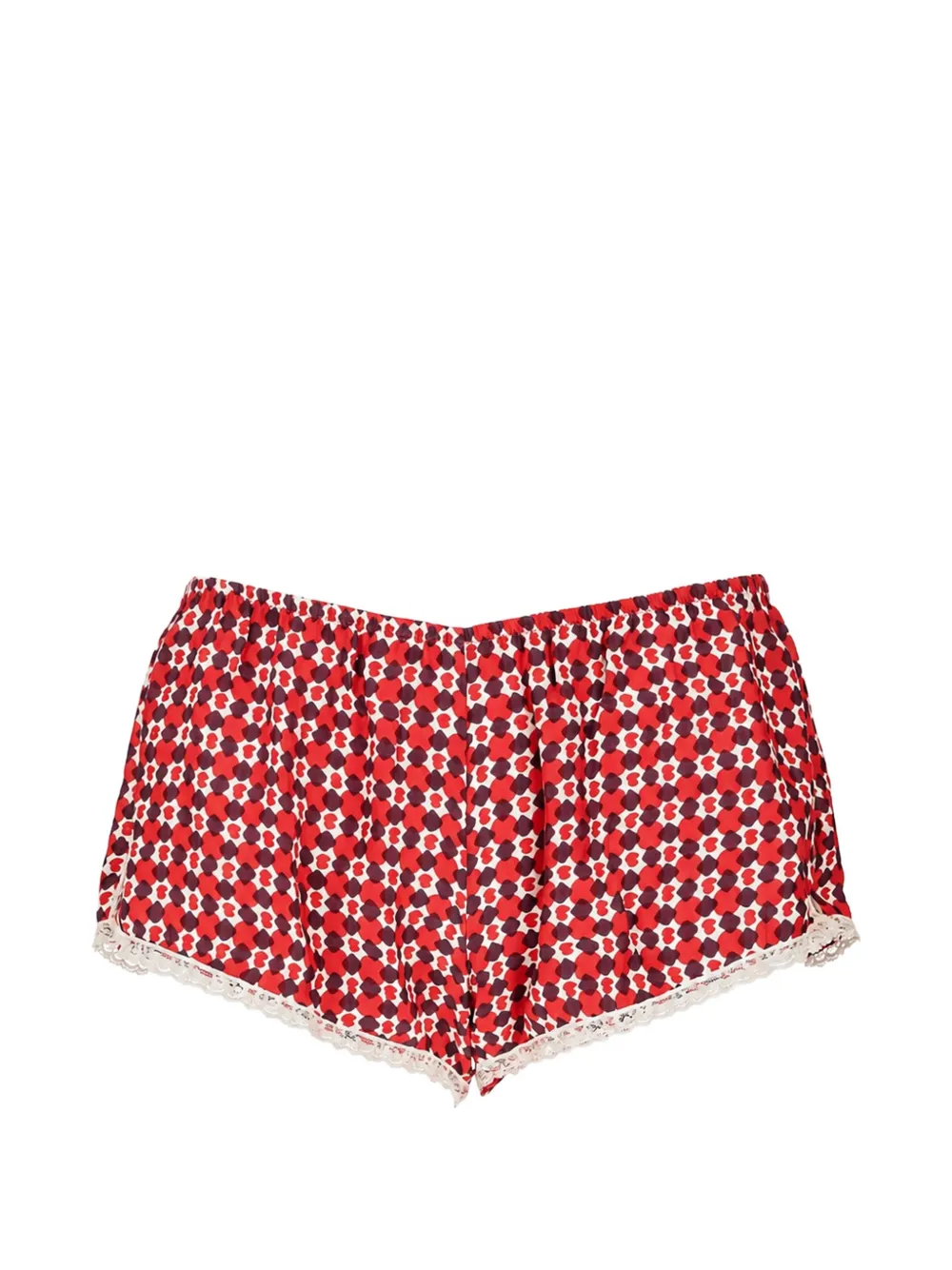 Laura Urbinati Pyjama-Hose mit geometrischem Print - Rot