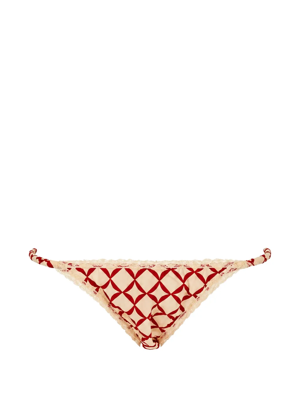 Laura Urbinati Slip con stampa geometrica - Toni neutri