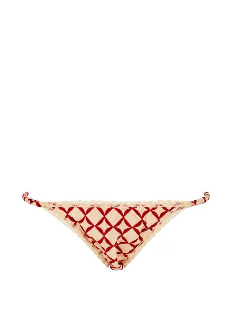 Laura Urbinati calzones con estampado geométrico