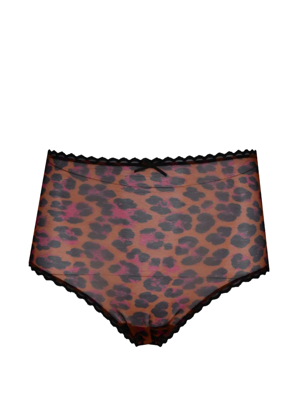 Laura Urbinati Slip con stampa - Marrone