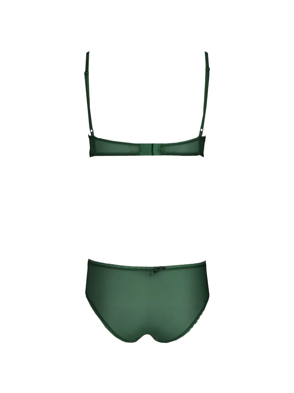 Laura Urbinati Slip met gewelfde afwerking Groen