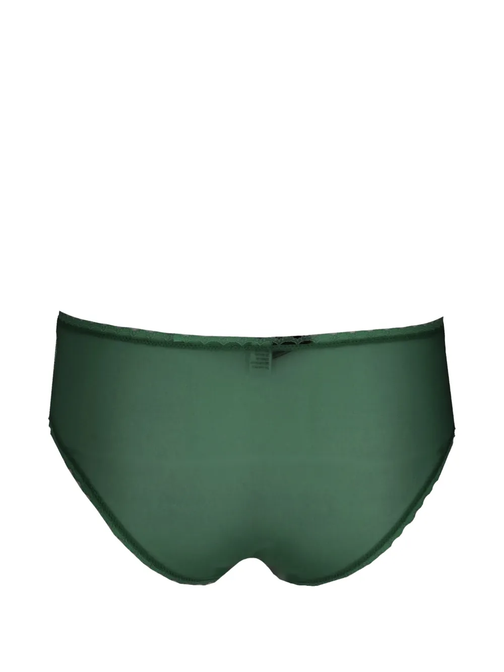 Laura Urbinati Slip met gewelfde afwerking Groen