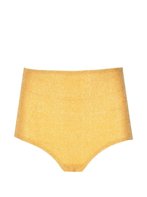 Laura Urbinati glitter-effect high-waist bikini bottom