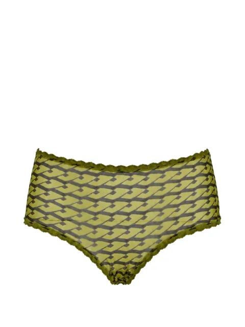 Laura Urbinati geometric-print briefs