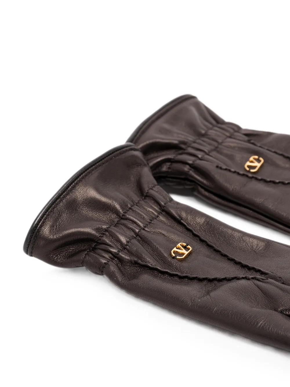 Valentino Garavani VLogo handschoenen Bruin