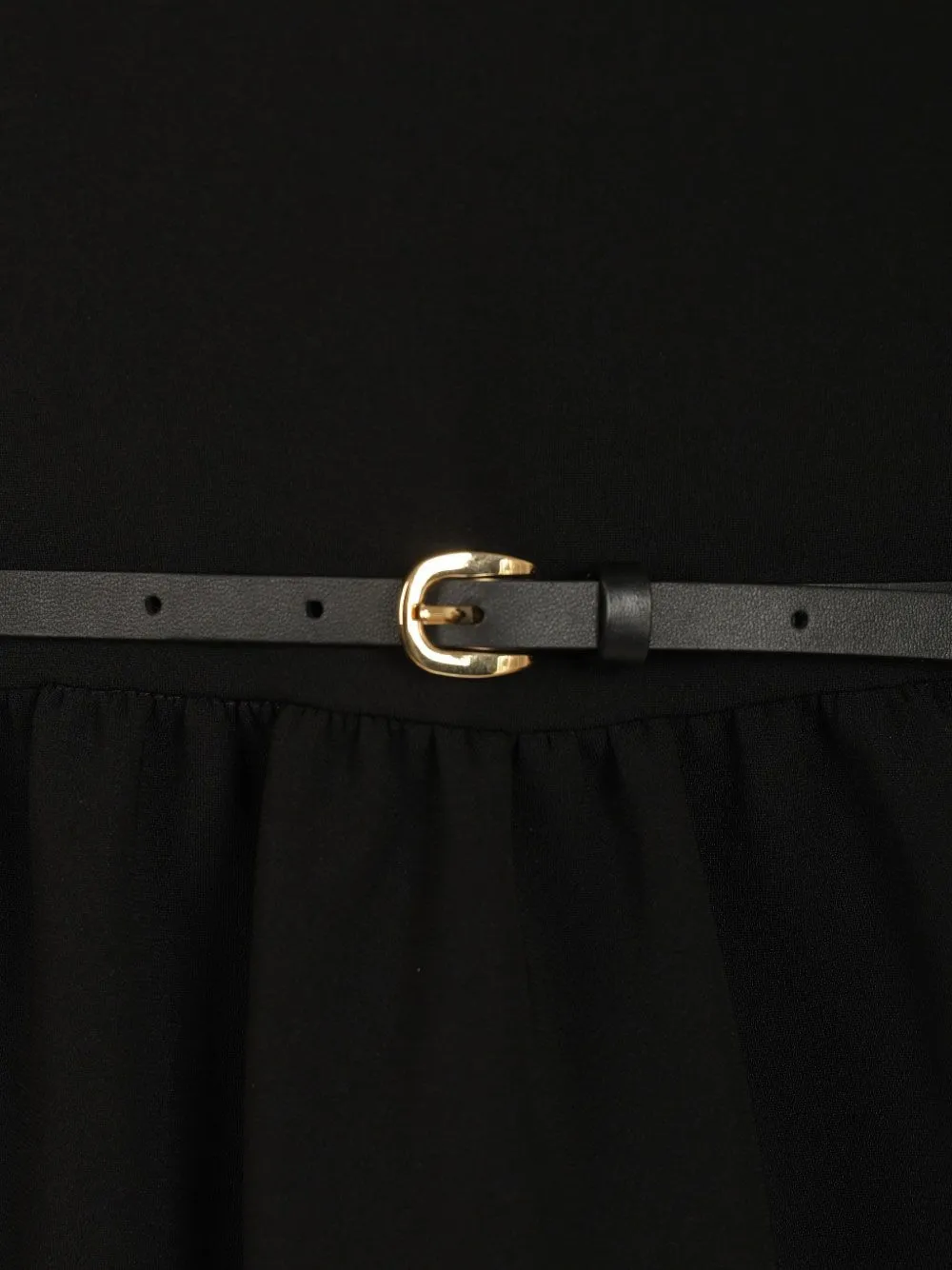 Max Mara Mini-jurk met knoop verfraaiing Zwart