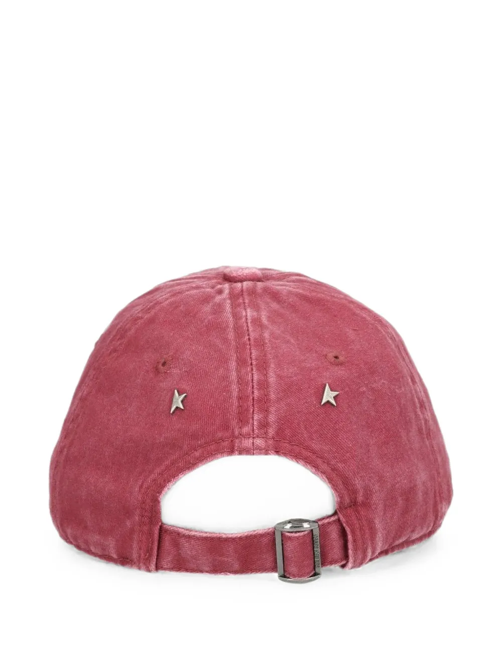 Golden Goose Journey katoenen-honkbalpet met logo-patch Rood